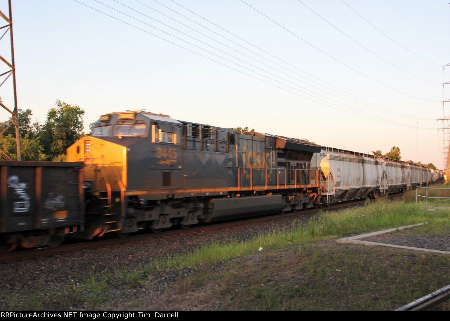 CSX 3445 dpu on Q409